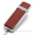 Leather USB Flash Drive Custom Logo